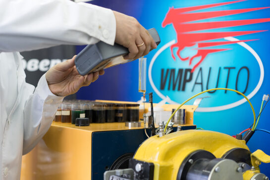 OilRating #1. Friction test.