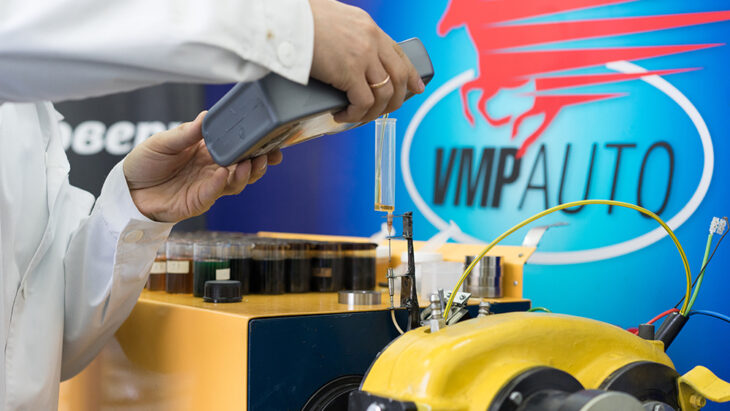 OilRating #1. Friction test.