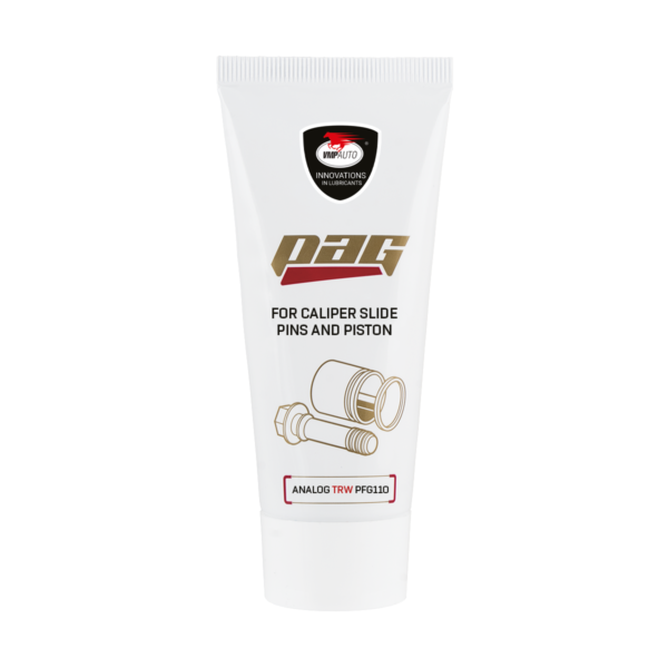 Polyalkylene glycol grease for guide pins and pistons PAG