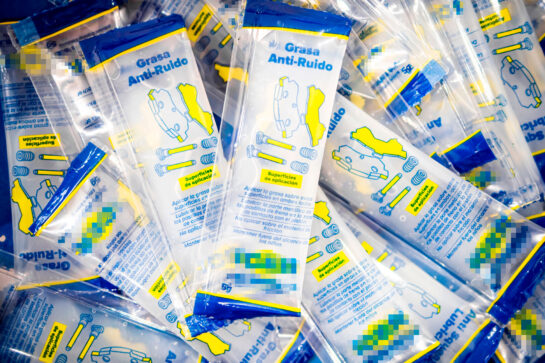 Why should a brake pads manufacturer think about grease?